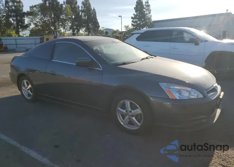 2005 Honda Accord Ex from USA, damaged, VIN 1HGCM71755A013206